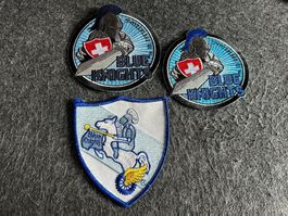 Konvolut Patches Blue Knights