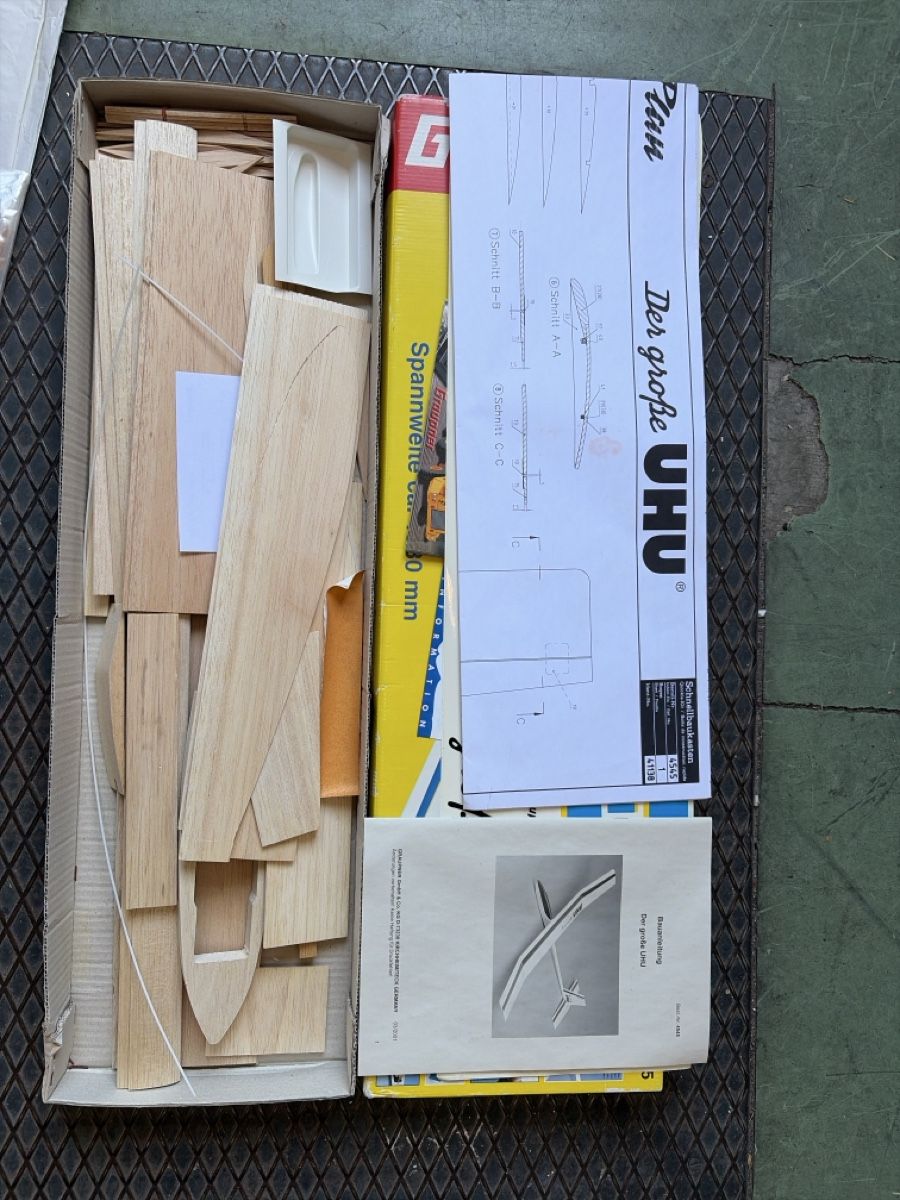 Kit di modellismo & Modellini statici: Graupner RC  Der grosse UHU – Usato da Wängi venduto da Tesimo 2