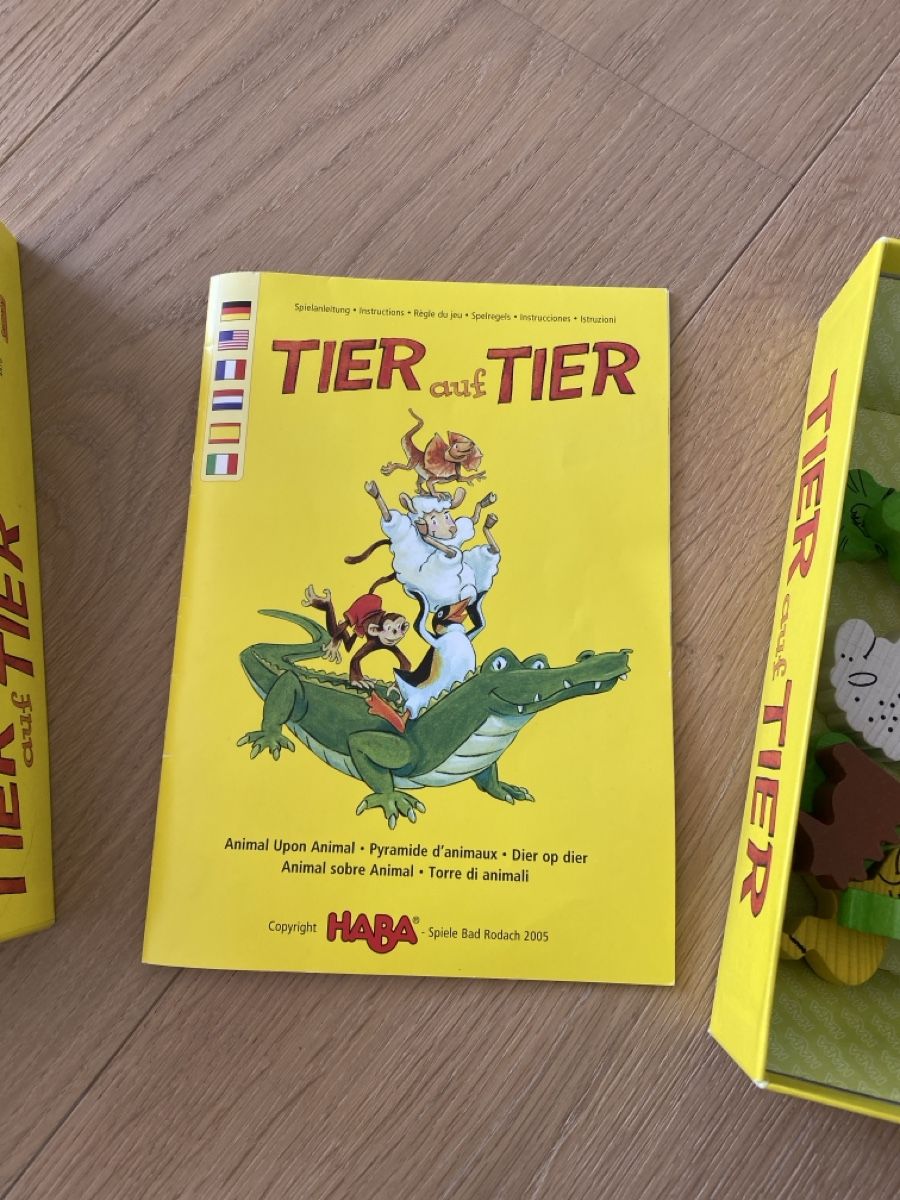Haba Giochi: Tier auf Tier - Spiel von Haba – Usato da Sigriswil venduto da kahos10 2