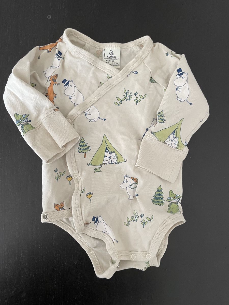 Biancheria intima: Lindex Moomin Wickelbody gr 56 – Usato da Zürich venduto da cmc_gg9z