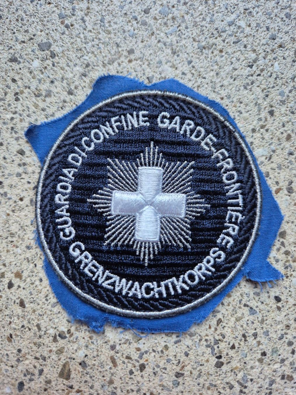 Schweizer Armee Placchette & Badge: *** Badge Grenzwachtkorps *** – Usato da Riedholz venduto da fr_sIruP