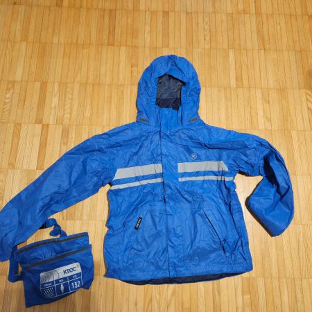 K-Tec Regenjacke, Gr. 152, blau, Top Zustand für Herbst!