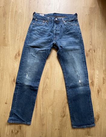 Levi’s 501 Jeans W34 L32 – blau – guter Zustand