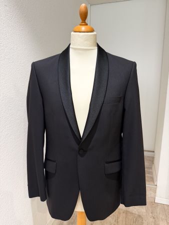 Wilvorst Smoking Sakko / Dinner Jacket – Schwarz – Grösse 48