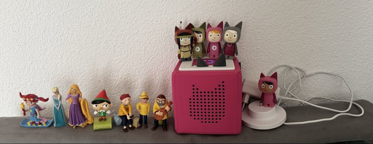 Tonies Statuette: Tonie Set mit Box inklusive Figuren – Usato da Steinhausen venduto da chicco-locca