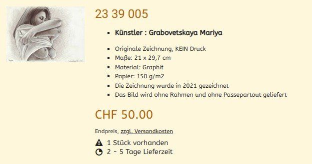 Tableaux: Liquidation !!  Original Gemälde 23 39 005 – Neuf (Voir description) à Hagenbuch ZH par Art-Agency 1