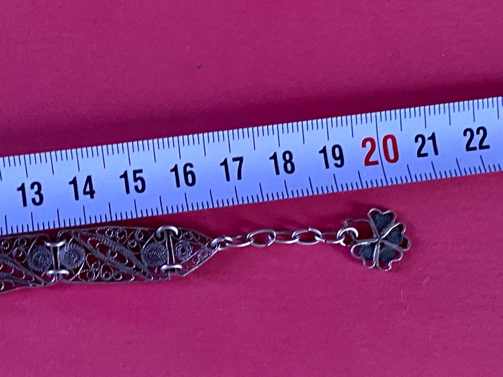 Bracciali & Braccialetti: Vintage Kette, Silber Double, Trachtenarmband – Usato da Dittingen venduto da Bijoubelle 5