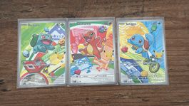 Pokemon Bisasam Glumanda Schiggy - First Partner GEN 1 🇩🇪