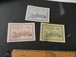 Oesterreich,  Rabenstadt - Notgeldscheine