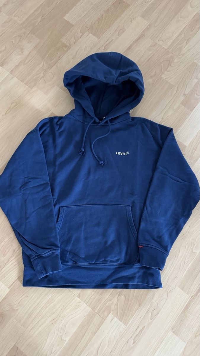 Levi's Maglioni & Felpe: Levi's Hoodie Blau, Grösse S – Usato da Kümmertshausen venduto da sell.1