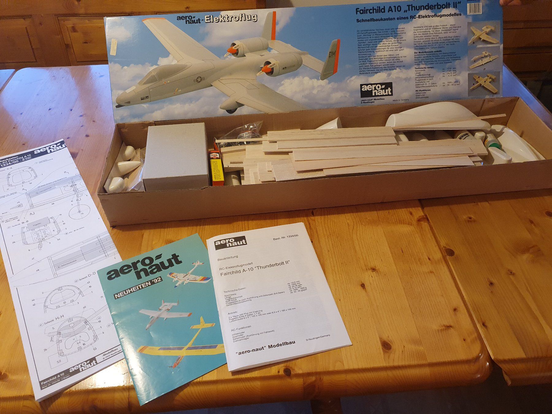RC Modellbau: Elektroflugzeug Fairchild A10 Thunderbolt II – Neu (gemäss Beschreibung) aus Hondrich von smf_ch