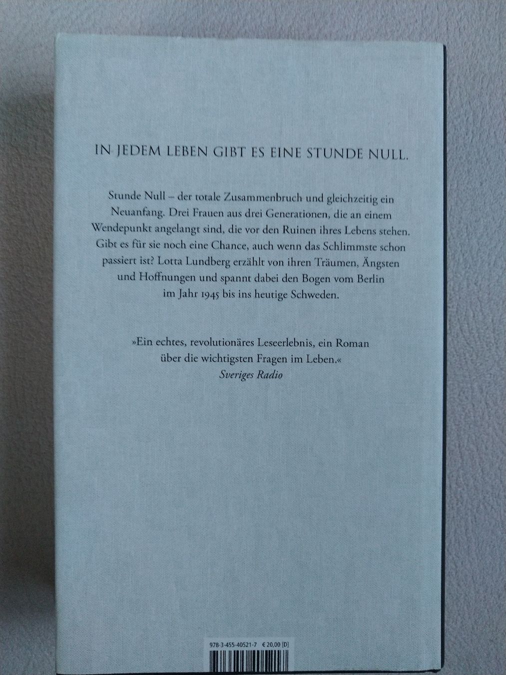 Libri: Lotta Lundberg - Zur Stunde Null – Usato da Bergdietikon venduto da Tanne_10 1