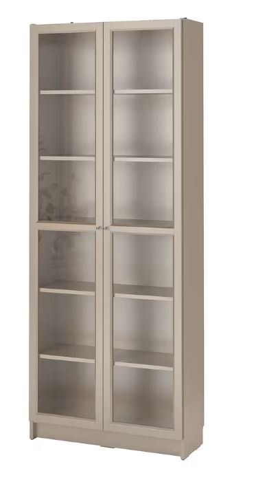Produktbild von GJVBGA Eckschrank Vitrine 5-stufig – Transparente Glasvitrine Mit Türen In Weiß, Belastbar Bis 86kg