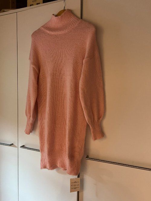 Kleider: NEUES hell Rosa Strick-Kleid Gr. S - 226470 – Neu (gemäss Beschreibung) aus Küssnacht am Rigi von Pidu5 5