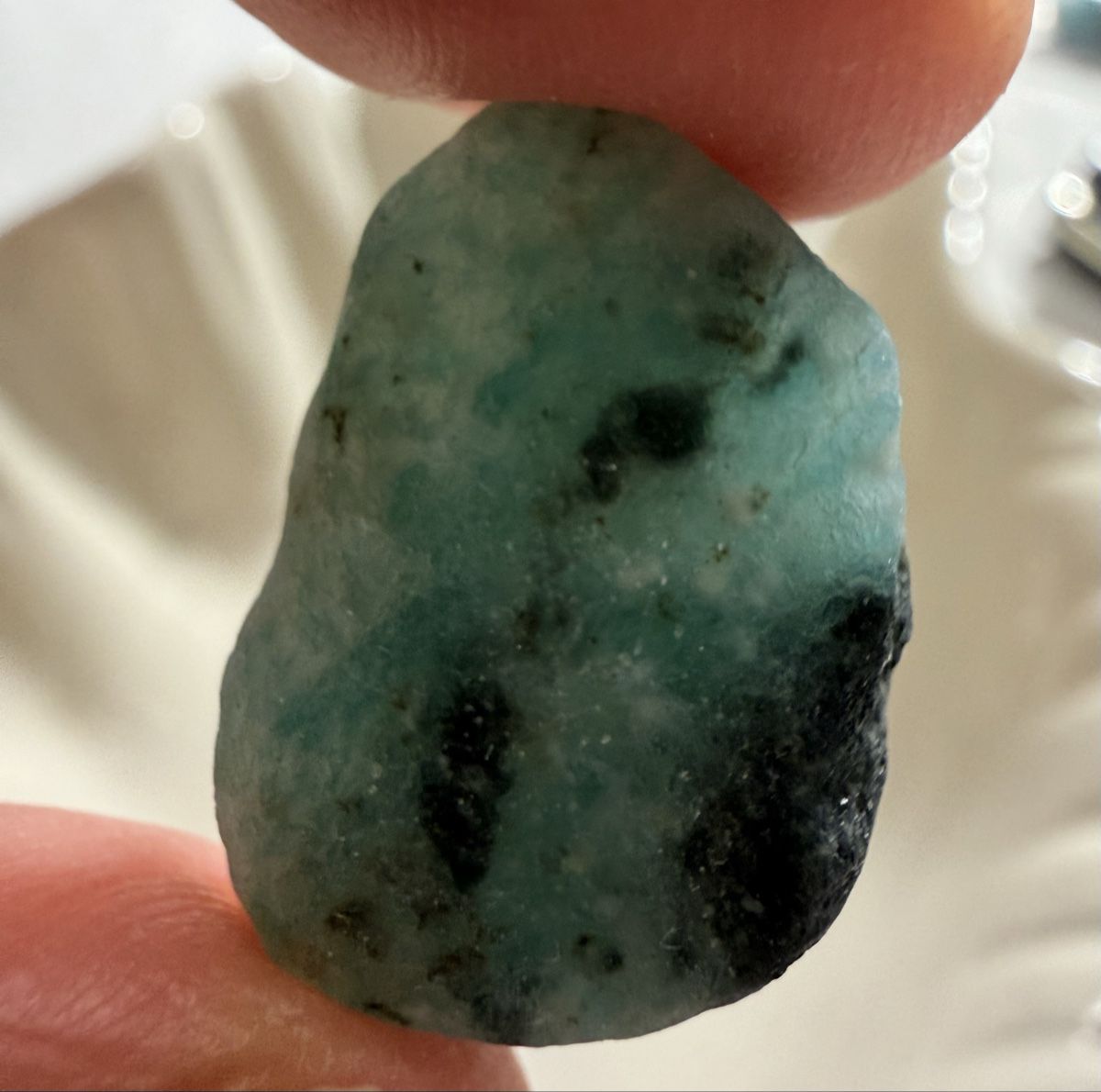 Mineralien & Heilsteine: Grandidierite 3Stk mit 85ct – Neu (gemäss Beschreibung) aus Oberhof von RealStone 6