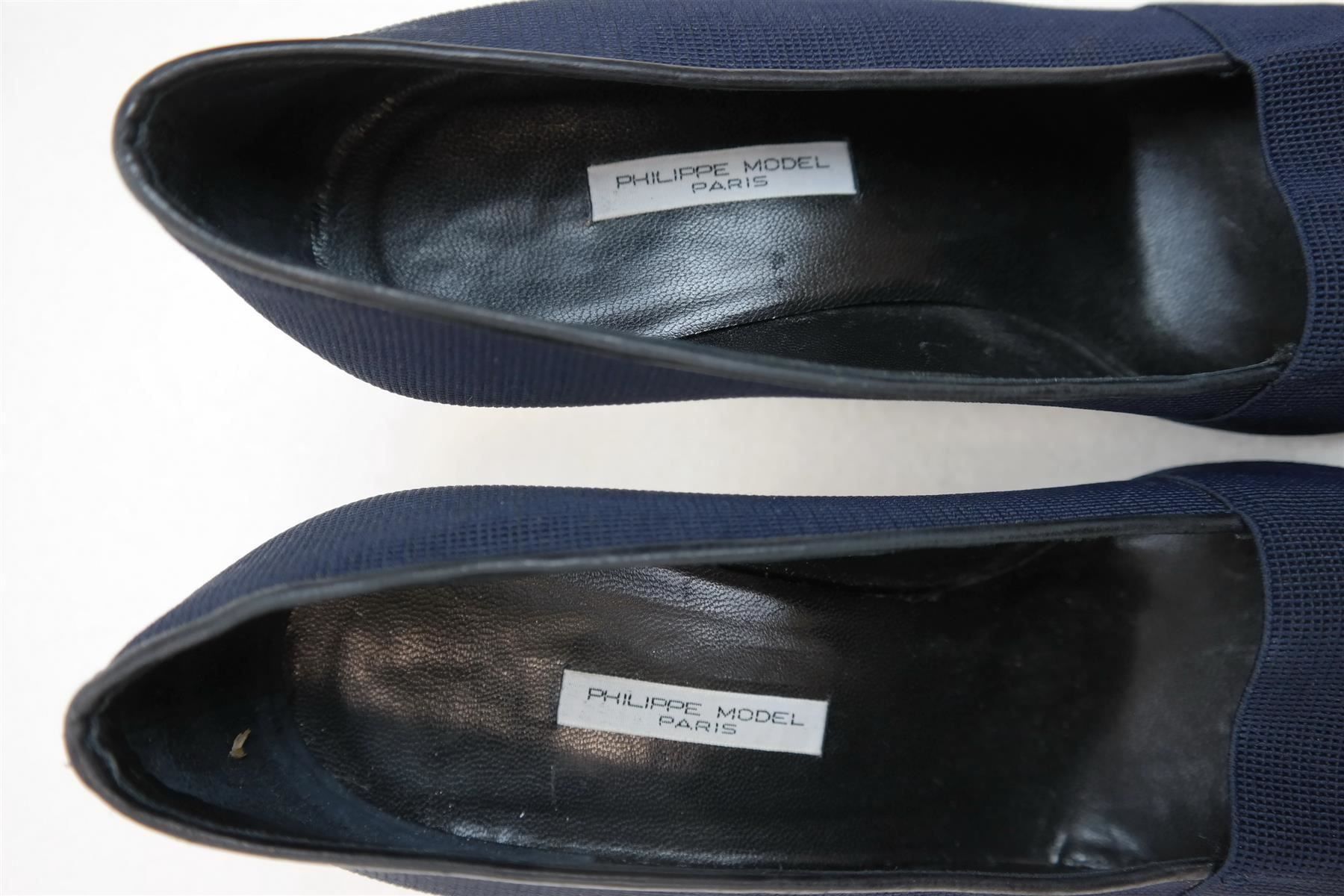 Scarpe da donna: Philippe model paris Damen Schuhe Pumps /blau/ Gr.39 – Usato da Wohlenschwil venduto da ABC-Vintage 6