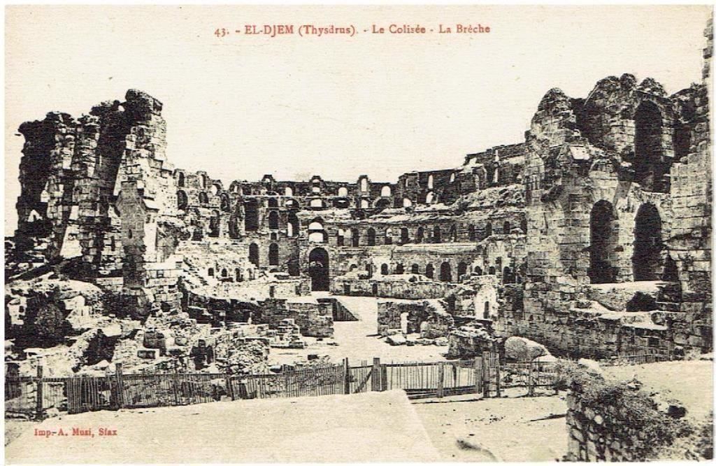 Cartoline postali: EL-DJEM, Tunesien – Nuovo (secondo la descrizione) da Flims - Dorf venduto da Stagediver