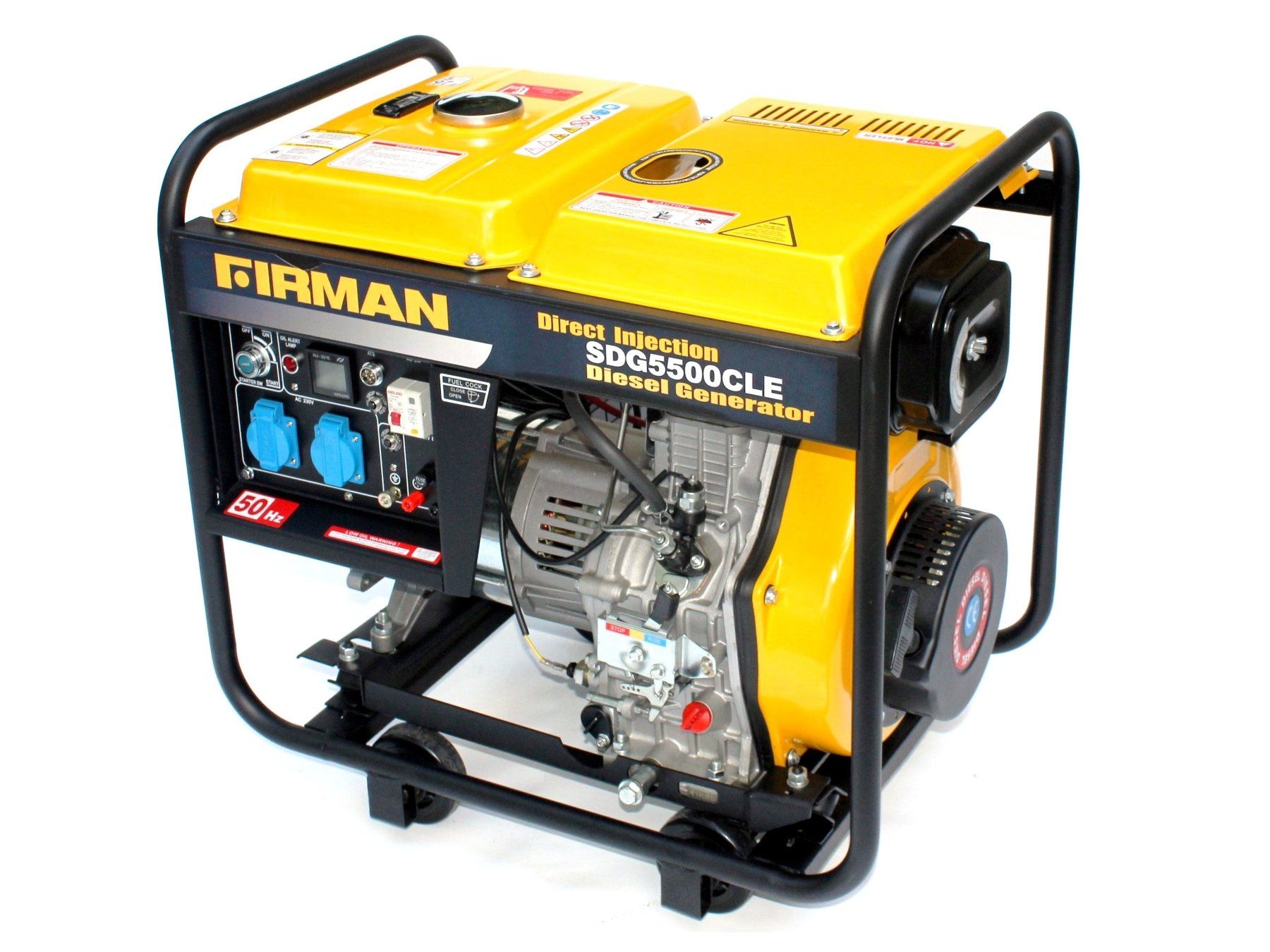 Generatori di corrente: Firman SDG5500CLE - Diesel Generator mit 5000 Watt – Nuovo e nell'imballaggio originale da Entlebuch venduto da Hebu 5