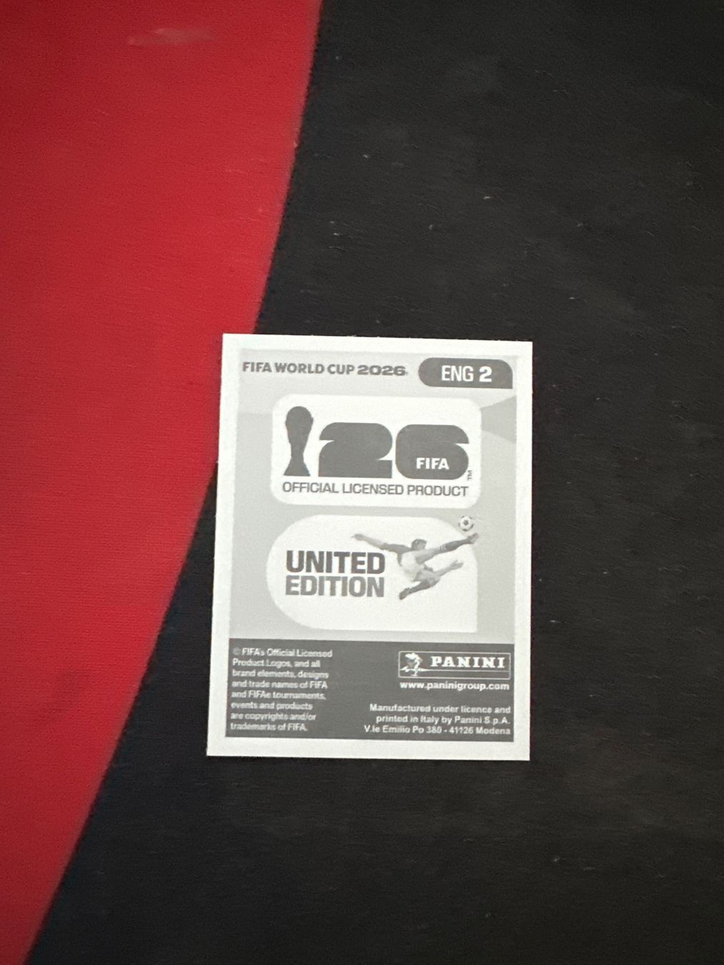 Panini Carte collezionabili: Panini FIFA WM 2026 Sticker - ENG 2 – Usato da Sulz AG venduto da DealWerk 1