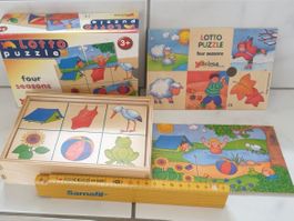 Holzpuzzle Kleinkinder
