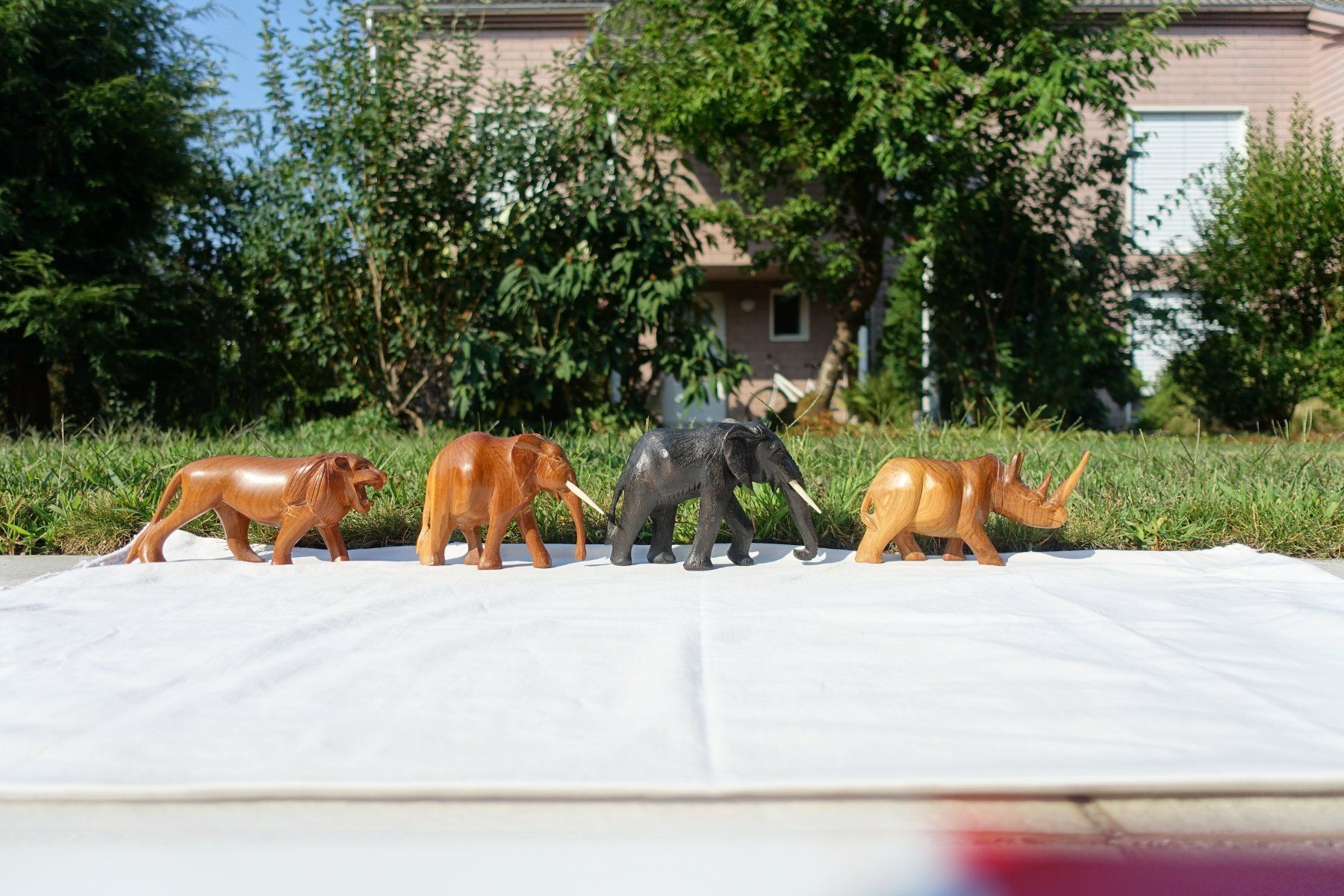 Statuette: 8 afrikanische Holzfiguren ca. 1960 – Usato da Brugg AG venduto da hapeha 6
