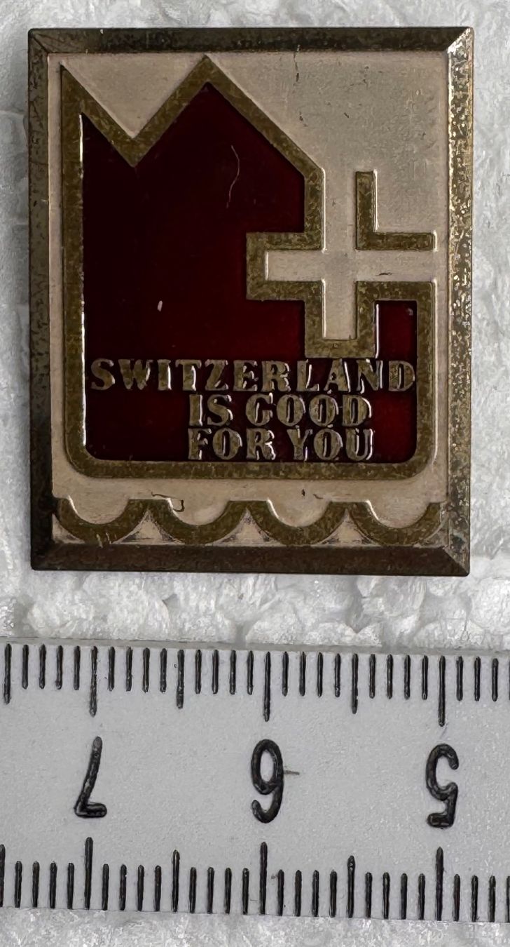 Placchette & Badge: Abzeichen, Switzerland is Good For You – Usato da Andwil SG venduto da Ariisa1234 3