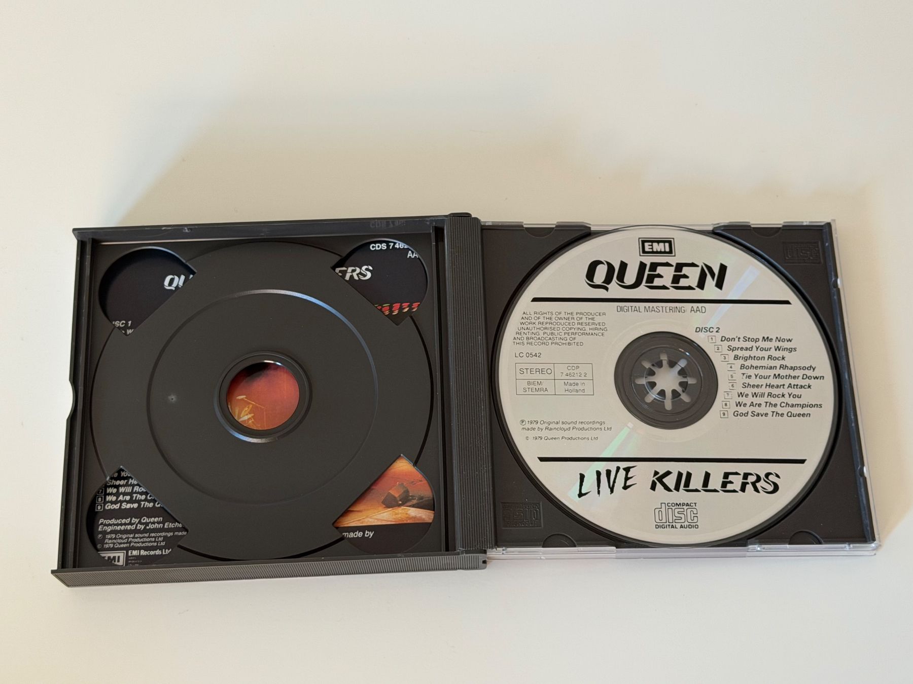 CD: Queen Live Killers CD Album – Usato da Altstätten SG venduto da sheamus 3