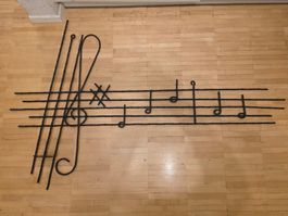 Wanddecko "Musik" 120 x 75cm