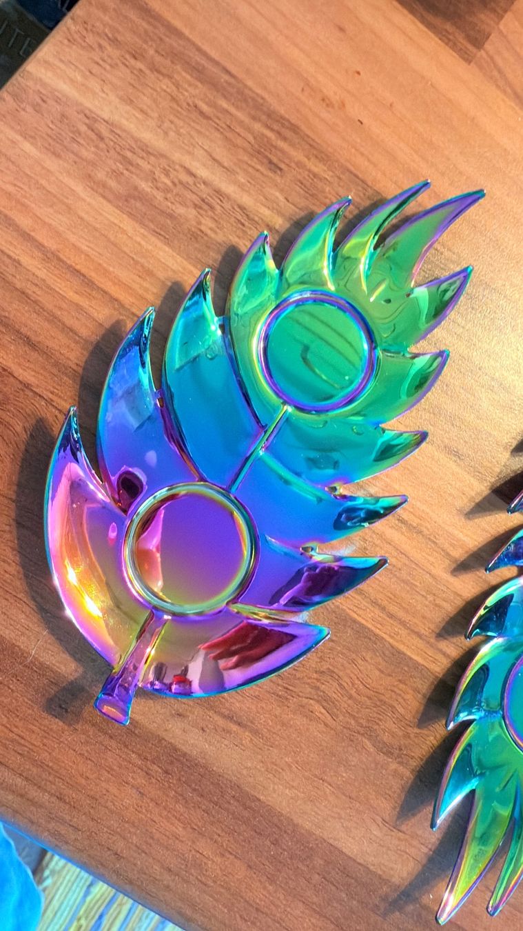 Partylite Kerzenständer: • Teelichthalter Regenbogen von Partylite • – Gebraucht aus Basel von mendoza13 1