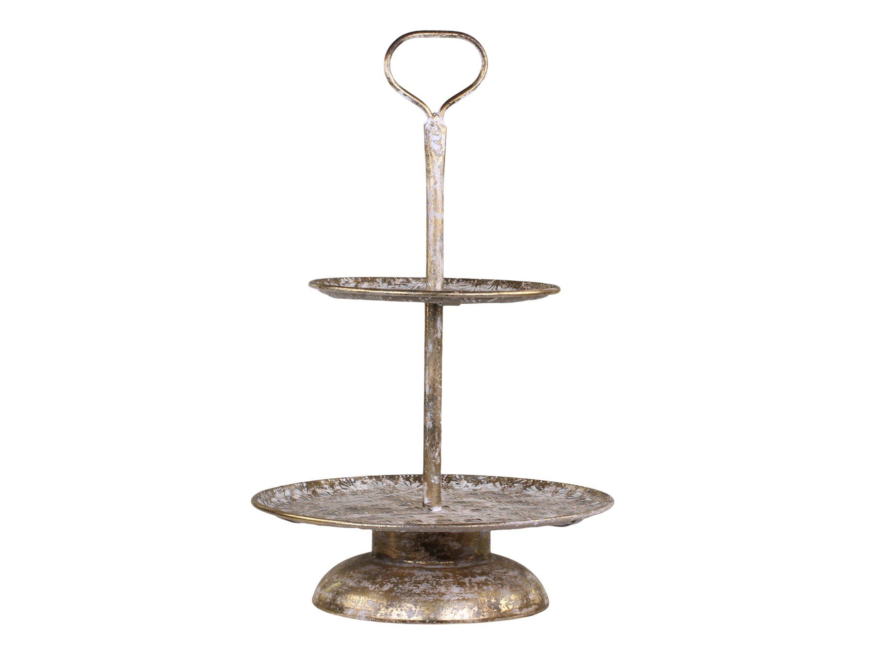Piatti di portata: Chic Antique Etagere "Vire" mit Muster – Nuovo e nell'imballaggio originale da Innertkirchen venduto da Glatthard-Interior 1