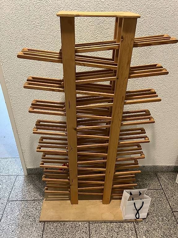 Giocattoli: Doppel-Kugelbahn aus Holz 120cm – Usato da Zürich venduto da m4m3m2m1