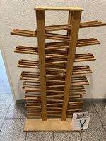 Doppel-Kugelbahn aus Holz 120cm