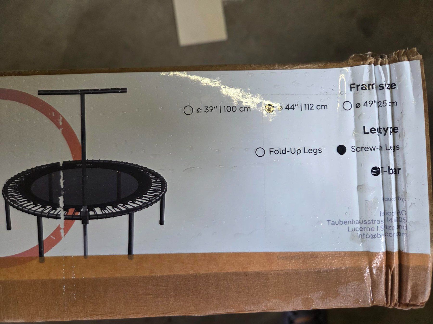 Bellicon Trampolini: Trampolin Trainingsplattform – Nuovo e nell'imballaggio originale da Elgg venduto da andreasmaeder 1