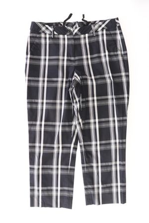 Madeleine 7/8 Hose Gr. 38 kariert grau