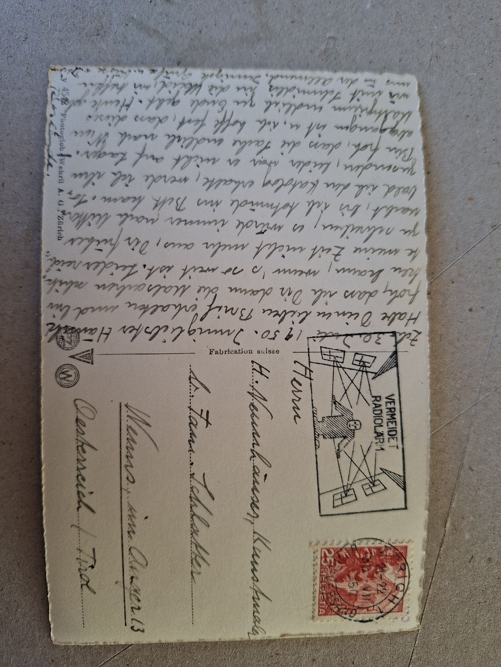 Cartoline postali: Lot: 5x historische Schweizer Ansichtskarten gelaufen – Usato da Rorschacherberg venduto da RelictByJones 3