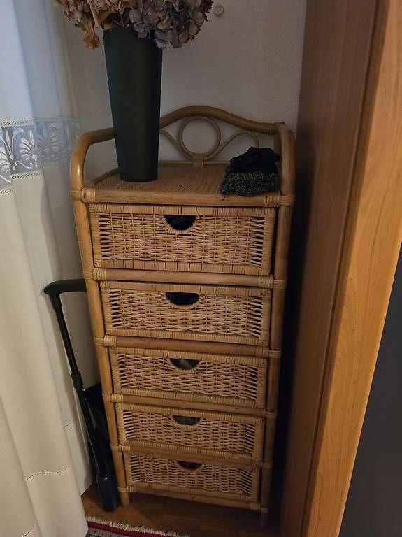 Kommoden: Cassettiera in rattan – Gebraucht aus Savosa von EverP