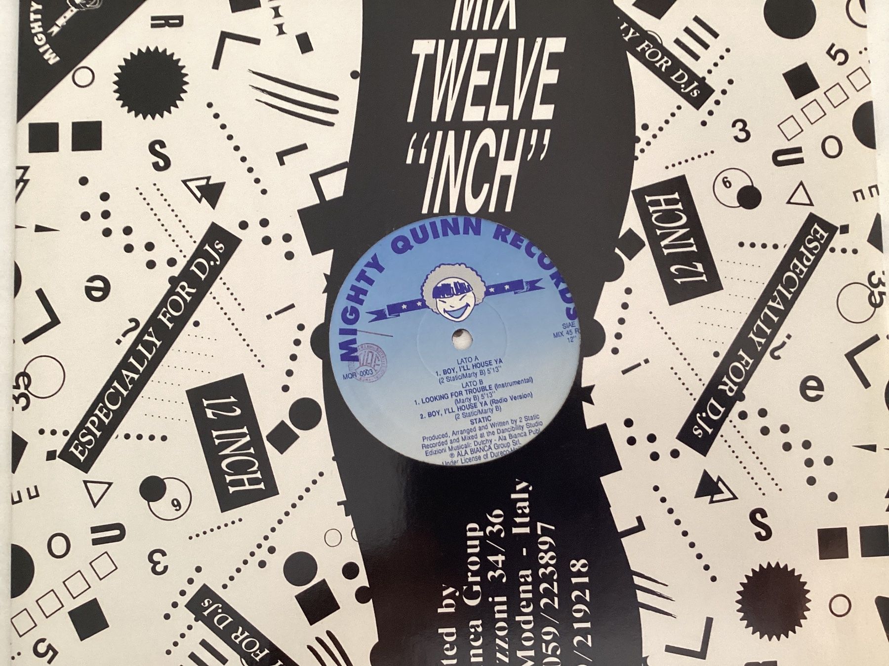 Dischi in vinile: Static Maxi-Single - Boy I’ll House Ya – Usato da Gutenswil venduto da Hamzian