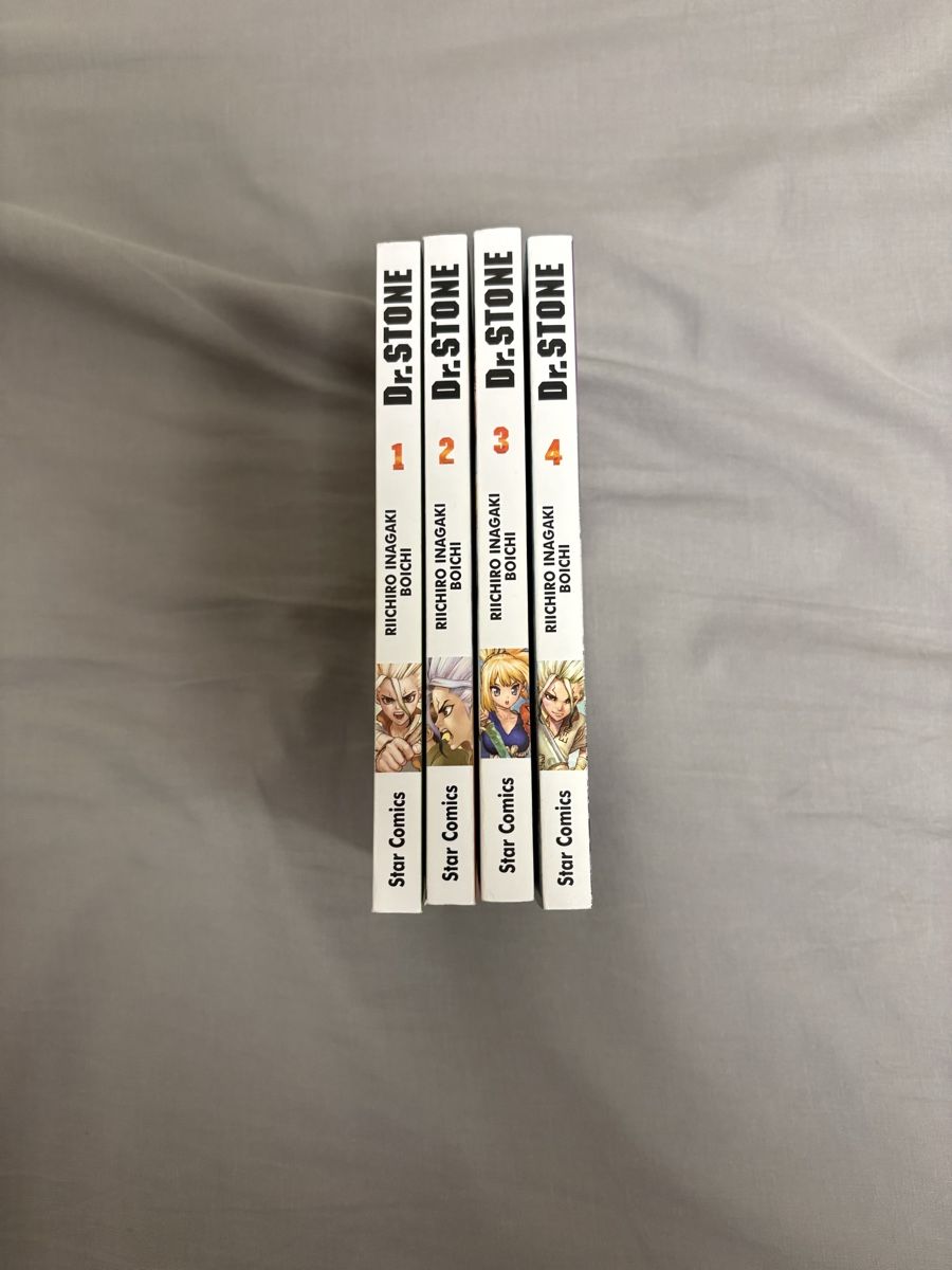 Fumetti: Manga Dr Stone 1-4 – Usato da Massagno venduto da ZeMa 1