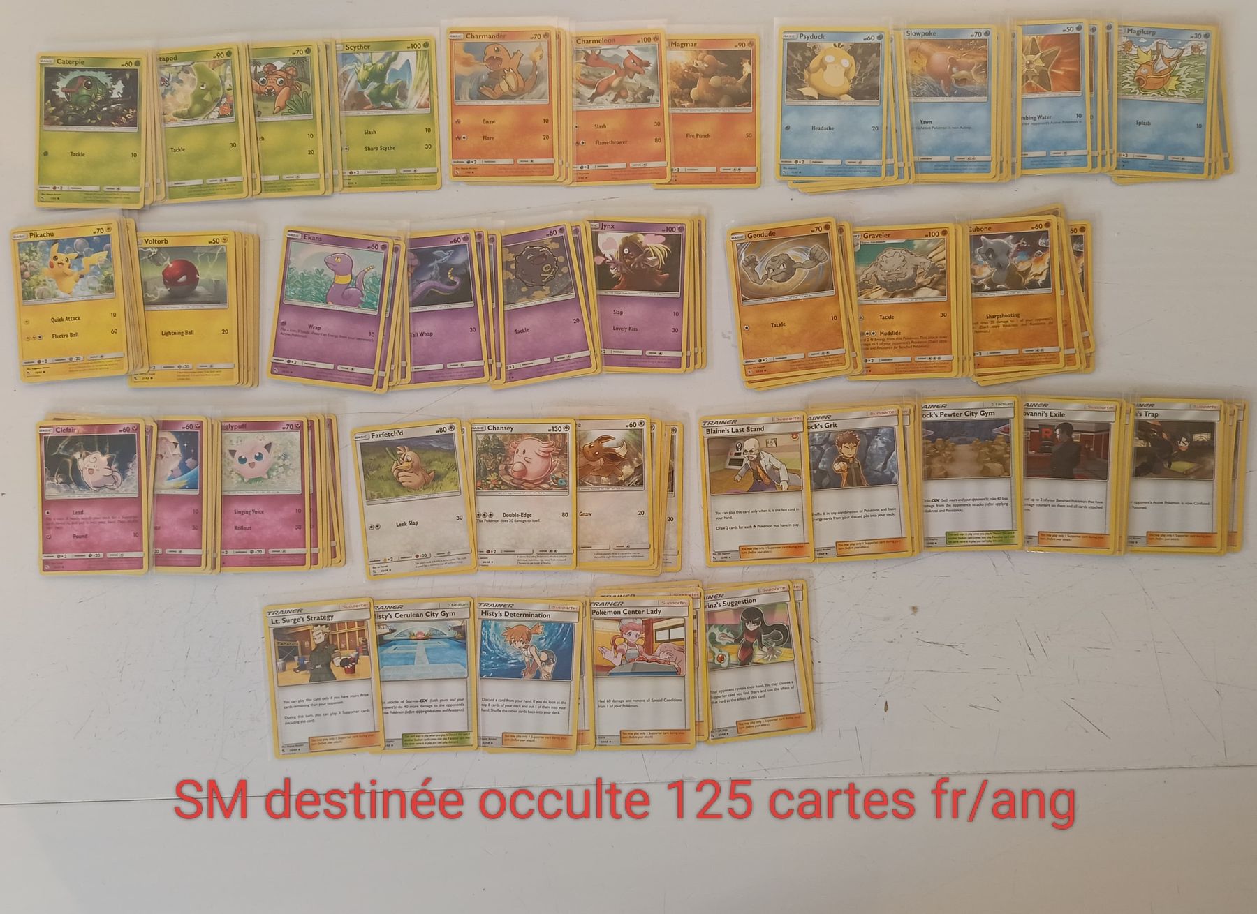 Pokémon Carte collezionabili: Lot de carte soleil et lune – Nuovo (secondo la descrizione) da Plan-les-Ouates venduto da Mathias_c 6
