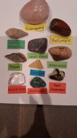 10er Set Trommelsteine mit seltenem Shattuckit Set 49