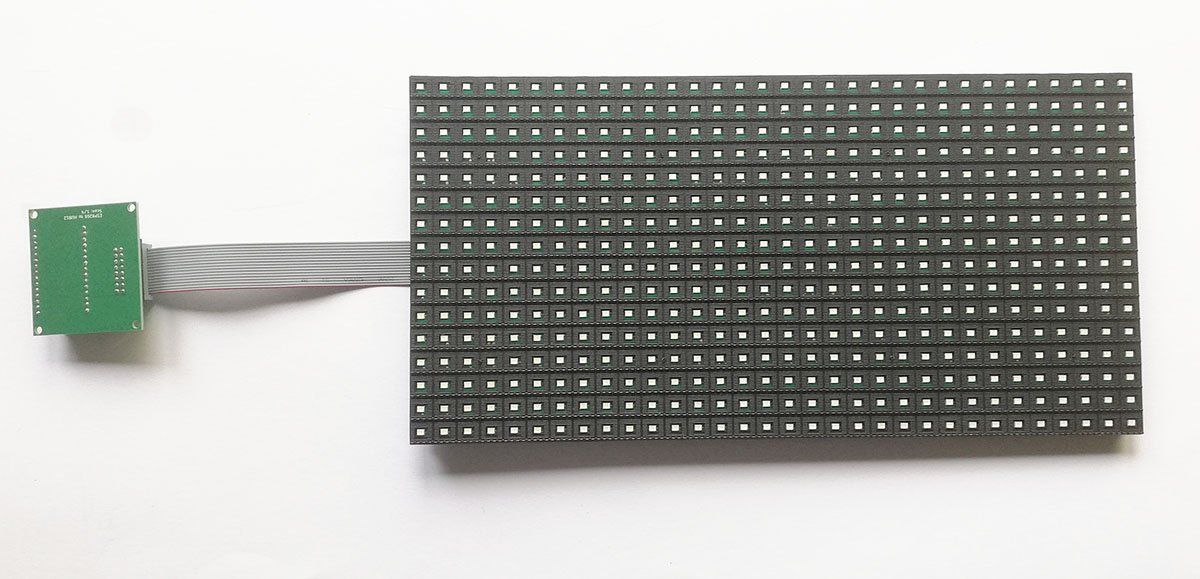 Composants électroniques: LED Dot Matrix 32x16 + ESP8266 controller – Neuf (Voir description) à Zurich par led_matrix 2