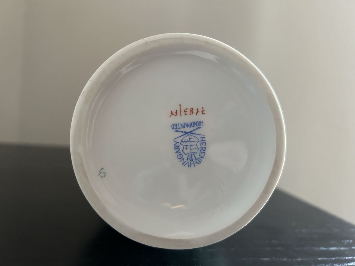 Herend Vasen & Gefässe: Wunderschöne Herend Vase – Neu (gemäss Beschreibung) aus Hofstetten SO von Treasurefinds 6
