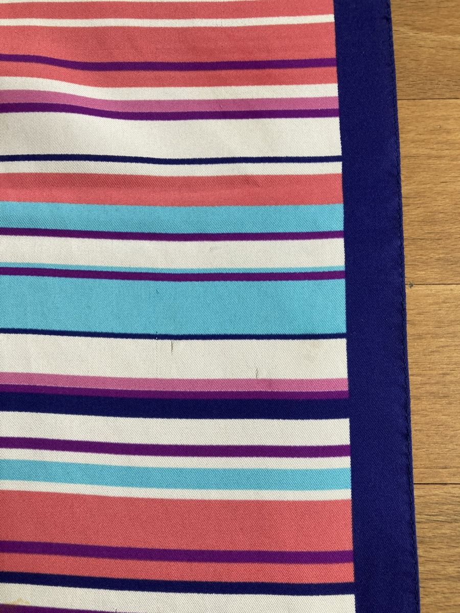 Foulard & Sciarpe: Foulard mit Streifenmuster, Vintage Stil – Usato da Winterthur venduto da silen 4