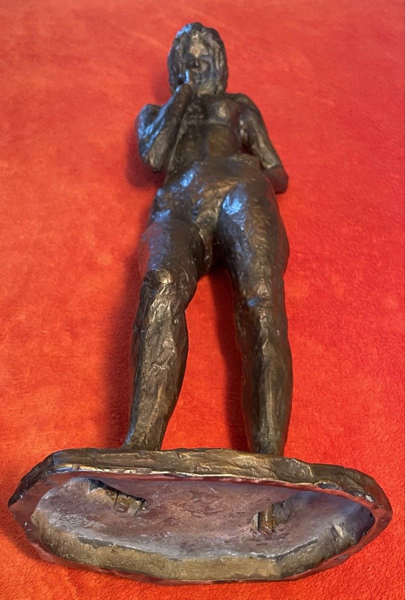 Statuette: Alte Bronzefigur CH M. Hefti – Usato da Rorschacherberg venduto da farmer61 6