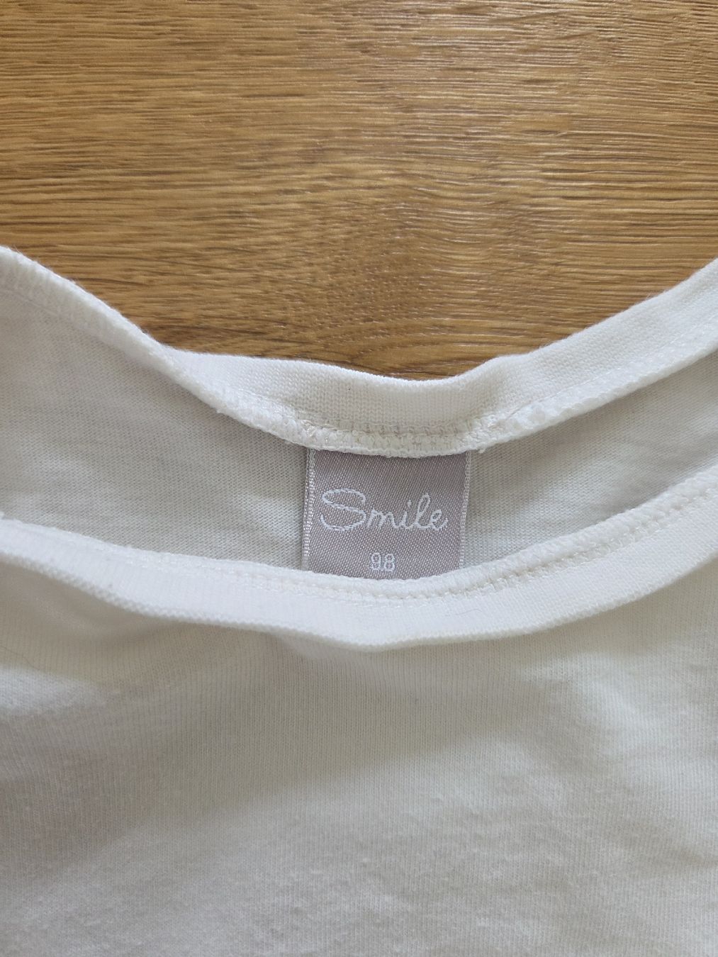 Camicette, T-shirt & Top: Langarmshirt, Gr. 98, warmes weiss, uni – Usato da Ottikon venduto da swiftchocolate 1