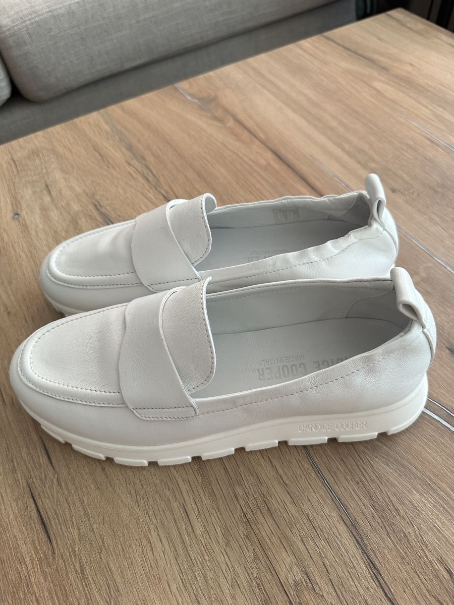 Cooper Chaussures femmes: Loafer weiss Candice Cooper Grösse 39 – Neuf (Voir description) à Kriens par sunny9193