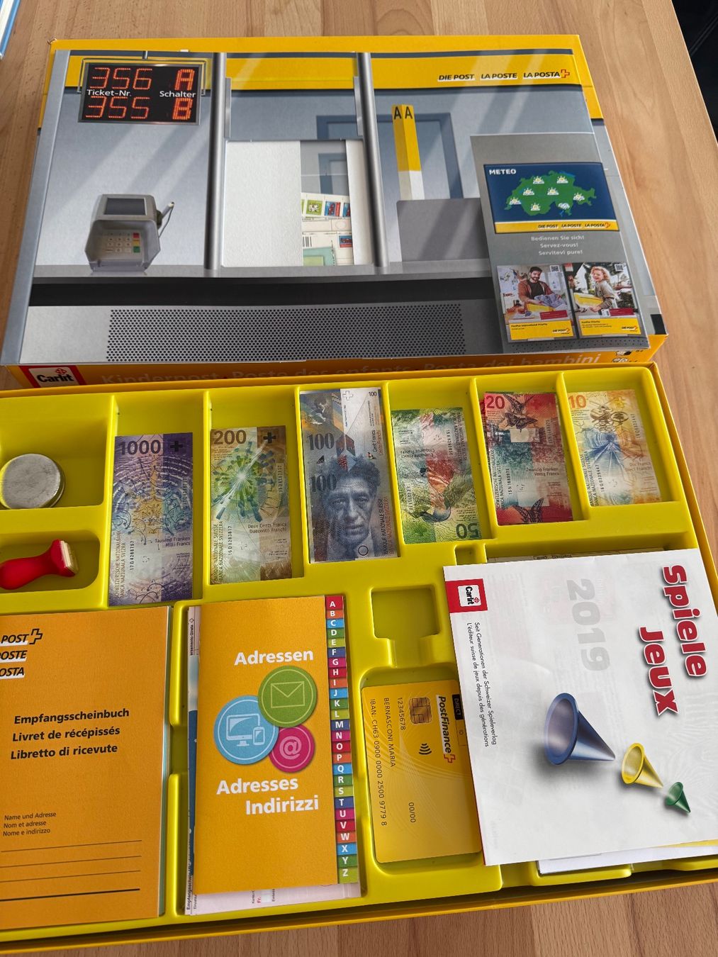 Carlit Jeux: Carfit Kinderpost Spiel Poste neuwertig – Neuf (Voir description) à Stäfa par nale068 1