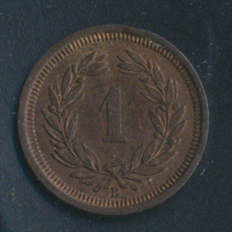 Tutti le monete: 1 Rp. 1887 vz – Usato da Roggwil BE venduto da Stampdealer3