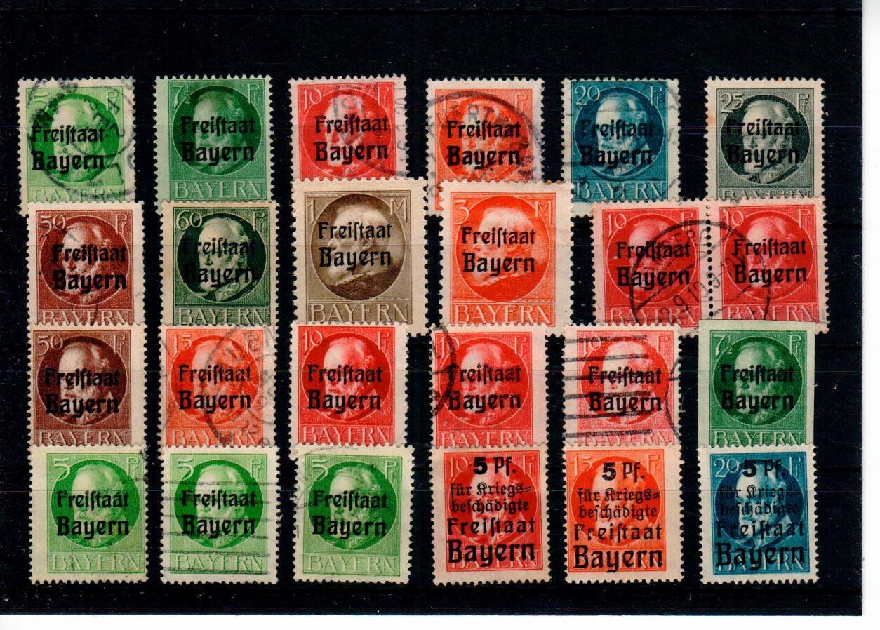 Alle Briefmarken: Bayern – Gebraucht aus Wolhusen von Curver9
