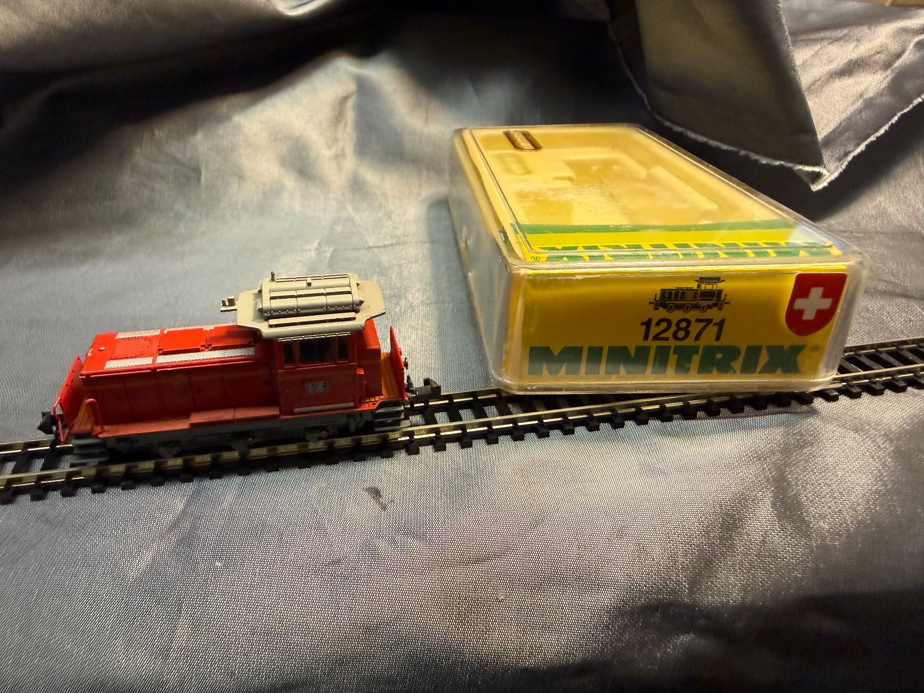 Trix Modellini di ferrovie: Trix Spur N 12871 NZU Em 3/3 – Usato da Glattbrugg venduto da Xena2014 2